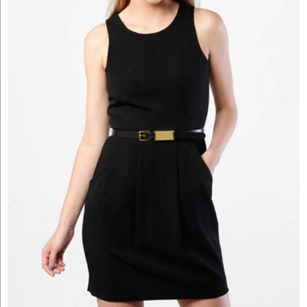 Theory BLACK KABEE BELTED DRESS
